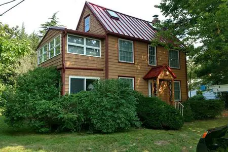 New Metal Roof on home